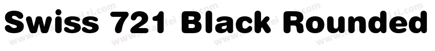 Swiss 721 Black Rounded BT字体转换